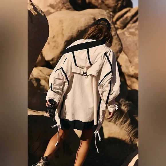 Free People FP Movement Peace Out Backpack Parachute Parka